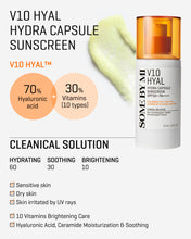 Load image into Gallery viewer, SOME BY MI V10 Hyal Hydra Capsule Sunscreen 40ml
