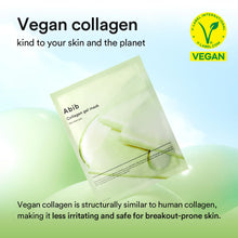 Load image into Gallery viewer, Abib Collagen Gel Mask Heartleaf Jelly 4EA