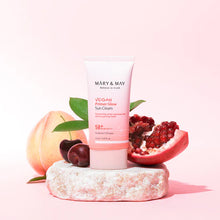 Load image into Gallery viewer, Mary&May Vegan Primer Glow Sun Cream SPF50+ PA++++ 50ml