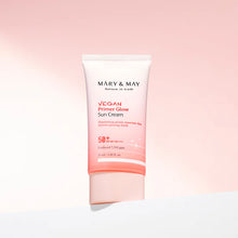 Load image into Gallery viewer, Mary&May Vegan Primer Glow Sun Cream SPF50+ PA++++ 50ml