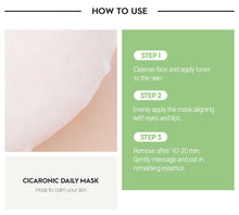 Load image into Gallery viewer, SNP Cicaronic Sheet Mask 10EA