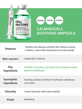 Load image into Gallery viewer, GD11 Cell Factory Calmingcell Soothing Ampoule 35ml - (Exp: 21.09.2023)