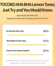 Load image into Gallery viewer, Tocobo AHA BHA Lemon Toner 150ml