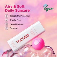 Load image into Gallery viewer, Tocobo Vita Tone Up Sun Cream SPF50+ PA++++ 50ml