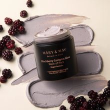 Load image into Gallery viewer, Mary&May Blackberry Complex Glow Washoff Pack 125g