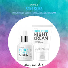 Load image into Gallery viewer, Skinmiso Pore Closet Serum and Pore Zero Night Cream