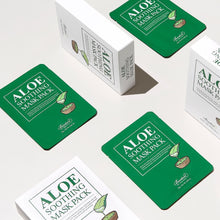 Load image into Gallery viewer, Aloe Soothing Mask Pack