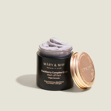 Load image into Gallery viewer, Mary&May Blackberry Complex Glow Washoff Pack 125g