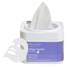 Load image into Gallery viewer, Mary&amp;May Collagen Peptide Vital Mask 30EA