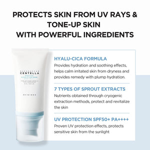 [1+1] Skin1004 Hyalu-Cica Water-Fit Sun Serum SPF50+ PA++++