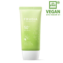 Load image into Gallery viewer, Frudia Green Grape Sebum Control Cooling Sun Gel SPF 50+/PA++++ 50ml