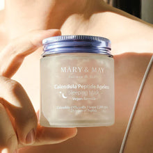 Load image into Gallery viewer, Mary&May Calendula Peptide Ageless Sleeping Mask 110g