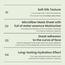 Load image into Gallery viewer, Heimish Matcha Biome Low pH Hydrating Mask Sheet 5EA