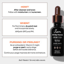 Load image into Gallery viewer, Jumiso All Day Vitamin Pure C 5.5 Glow Serum 30ml