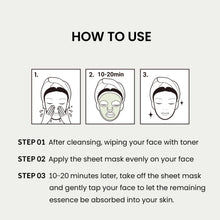 Load image into Gallery viewer, Heimish Matcha Biome Low pH Hydrating Mask Sheet 5EA