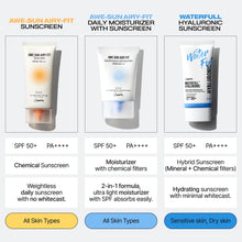 Load image into Gallery viewer, Jumiso AWE⋅SUN AIRY-FIT Sunscreen SPF50+ PA++++ 50ml Ex 2025 09 08
