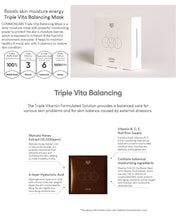 Load image into Gallery viewer, Commonlabs Triple Vita Balancing Mask 10EA