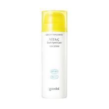 Load image into Gallery viewer, Goodal Green Tangerine Vita C Dark Spot Care Sun Serum 50ml Exp 2025 10 12