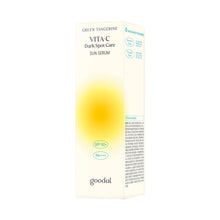 Load image into Gallery viewer, Goodal Green Tangerine Vita C Dark Spot Care Sun Serum 50ml Exp 2025 10 12