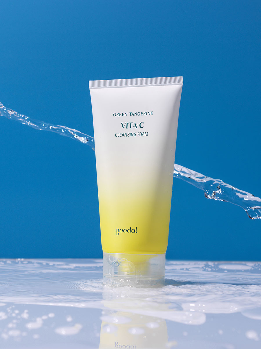 Goodal Green Tangerine Vita C Cleansing Foam 150ml SoKoSkins
