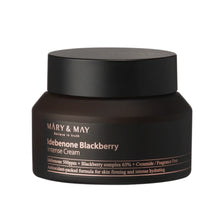 Load image into Gallery viewer, Mary&May Idebenone + Blackberry Complex Intensive Cream 70g