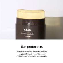 Load image into Gallery viewer, Abib Quick Sunstick Protection Bar SPF50+ PA++++ 22g