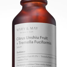 Load image into Gallery viewer, [1+1] Mary&amp;May Citrus Unshiu + Tremella Fuciformis Serum 30ml