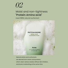 Load image into Gallery viewer, Heimish Matcha Biome Amino Acne Cleansing Foam 150ml