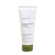Load image into Gallery viewer, [1+1] Mary&amp;May Houttuynia Cordata + Tea Tree Cleansing Foam 150ml
