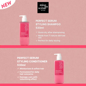 mise en Scene Perfect Styling Serum shampoo 680ml