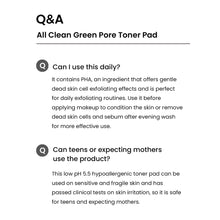 Load image into Gallery viewer, Heimish All Clean Green Pore Toner Pads 75EA