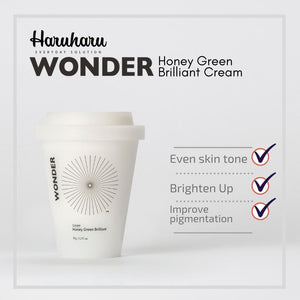 Haruharu WONDER Honey Green Brilliant Cream 38g - 20220107