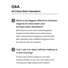 Load image into Gallery viewer, Heimish All Clean Balm Mandarin 120ml