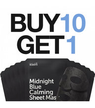Load image into Gallery viewer, Midnight Blue Calming Sheet Mask