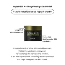 Load image into Gallery viewer, Heimish Matcha Biome Repair Cream 50ml