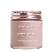 Load image into Gallery viewer, Mary&amp;May Rose Hyaluronic Hydra Wash Off Pack 125g