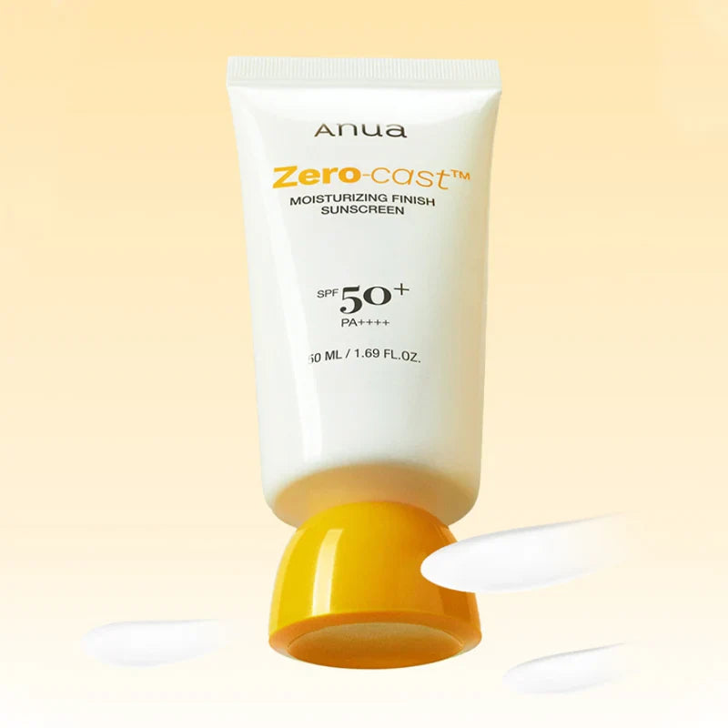 Anua Zero-cast moisturizing finish sunscreen 50ml