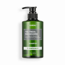 Load image into Gallery viewer, KUNDAL Tea Tree &amp; Macadamia Deep Cleansing Shampoo 500ml - [3 Types]