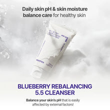 Load image into Gallery viewer, Innisfree  Blueberry Rebalancing 5.5 Cleanser 100ml