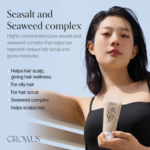 Load image into Gallery viewer, GROWUS Sea Salt Therapy Scalp Scaler 250g