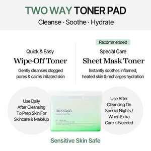 mixsoon Centella Toner Pad 120EA