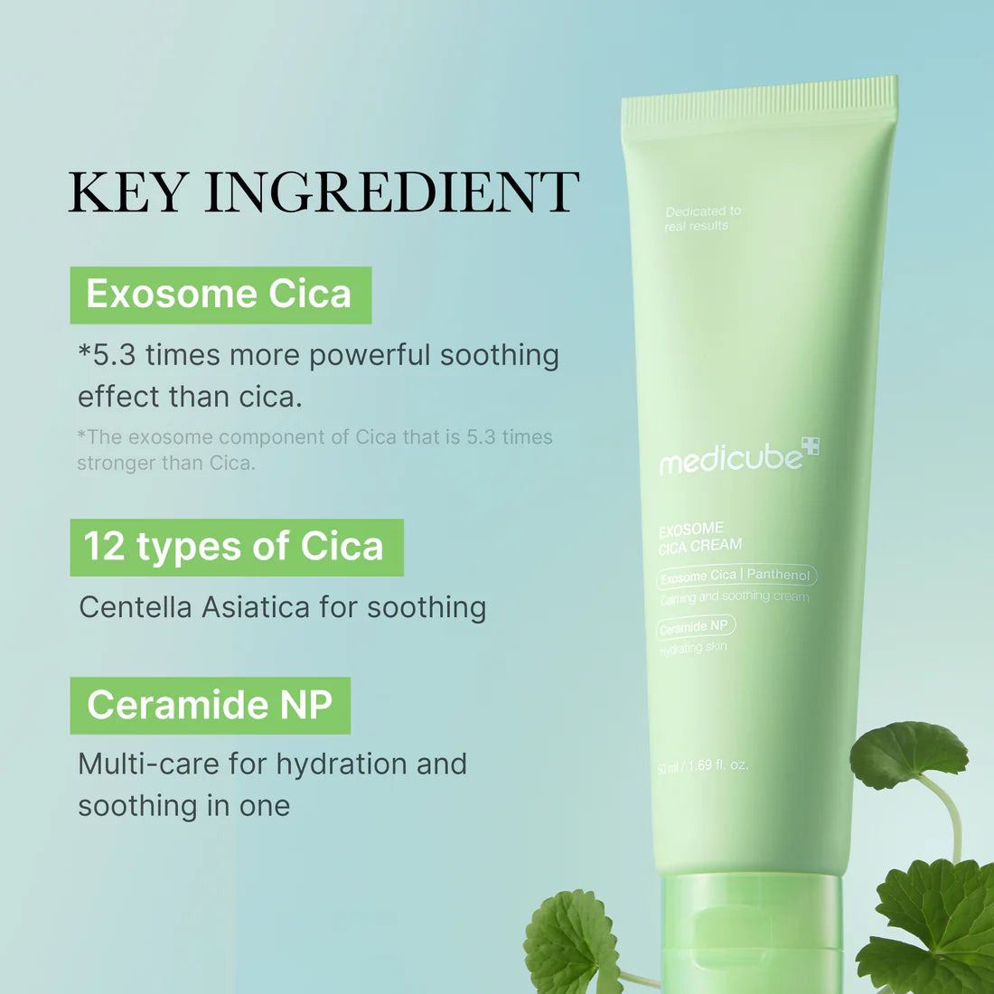 MEDICUBE Exosome Cica Cream 50ml – SoKoSkins
