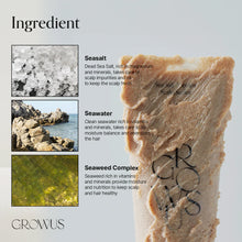 Load image into Gallery viewer, GROWUS Sea Salt Therapy Scalp Scaler 250g