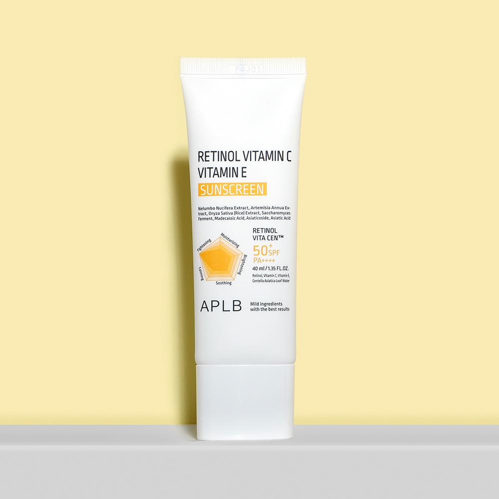 APLB Retinol Vitamin C Vitamin E Sunscreen 40ml