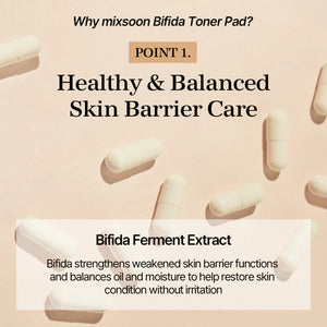 mixsoon Bifida Toner Pad 120EA