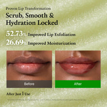 Load image into Gallery viewer, FULLY Green Tomato Smoothie Lip Scrub 12g
