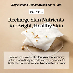 mixsoon Galactomyces Toner Pad 120EA