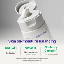 Load image into Gallery viewer, Innisfree  Blueberry Rebalancing 5.5 Cleanser 100ml