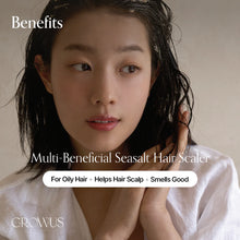 Load image into Gallery viewer, GROWUS Sea Salt Therapy Scalp Scaler 250g