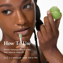 Load image into Gallery viewer, FULLY Green Tomato Smoothie Lip Scrub 12g